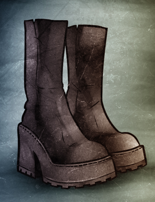 Chunky platform boots