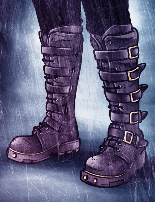 Goth boots