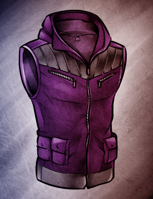 Sleeveless jacket