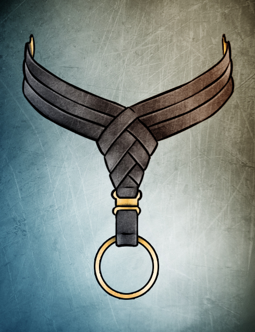 Collar necklace