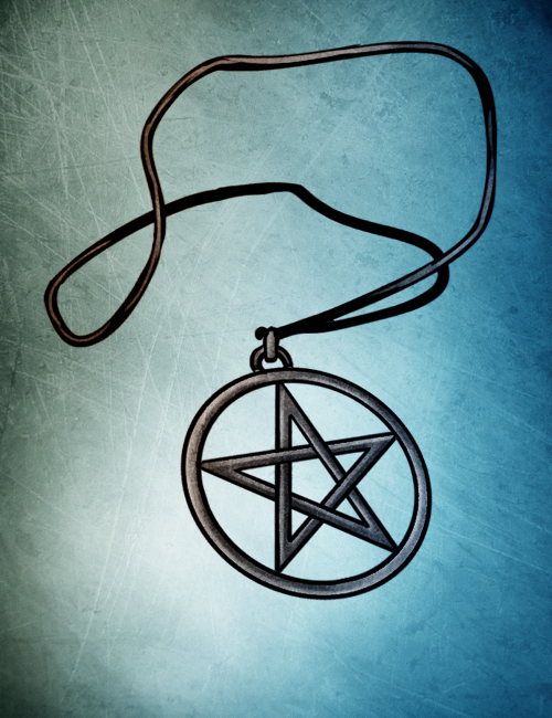 Pentagram necklace